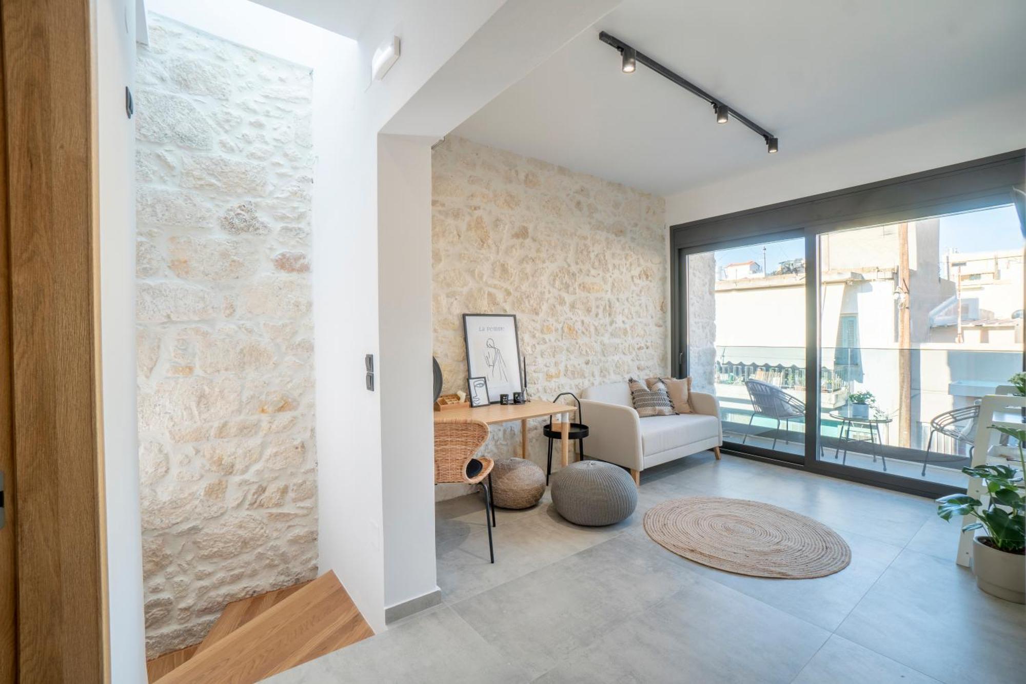 דירות הרקליון Flor28 Stone House מראה חיצוני תמונה